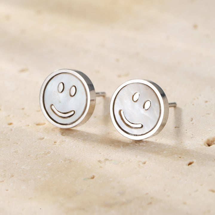 Boucles d’Oreilles Shell Smiley Waterproof