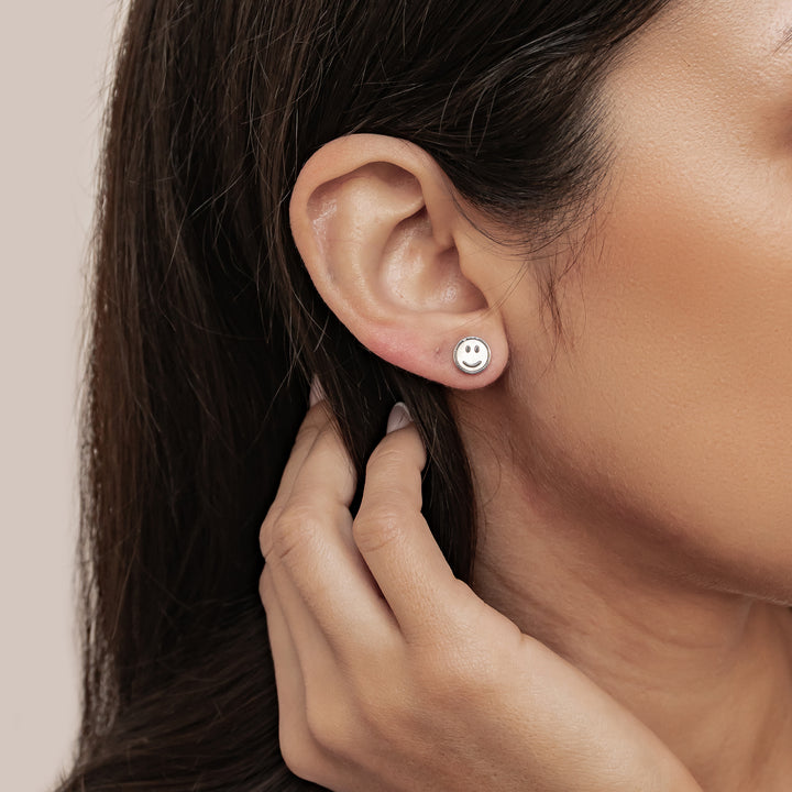 Boucles d’Oreilles Shell Smiley Waterproof