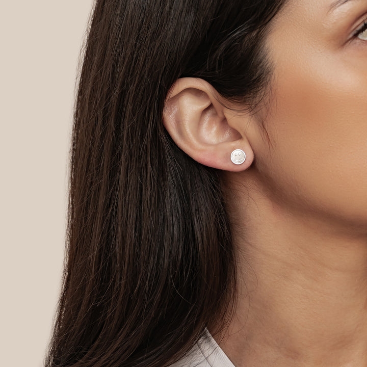 Boucles d’Oreilles Shell Smiley Waterproof