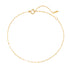 Shimmer Rolo Bracelet 14K Gold