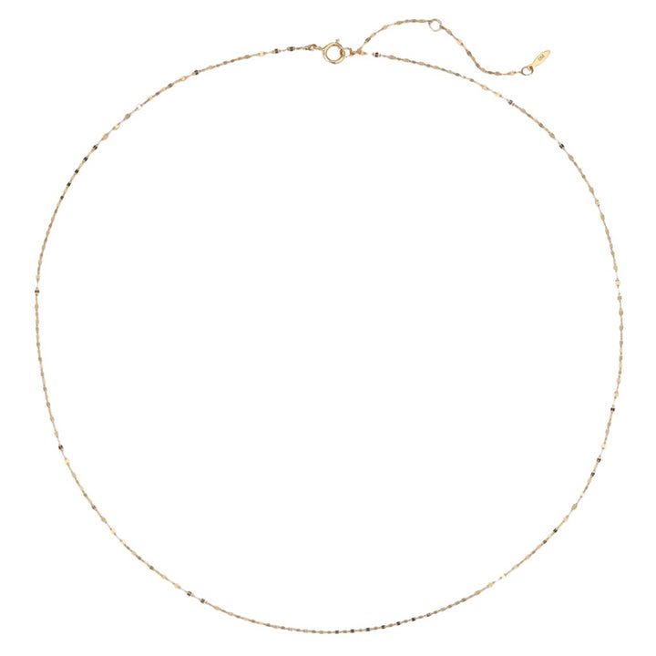 Collar Rolo Shimmer Oro Macizo 14K