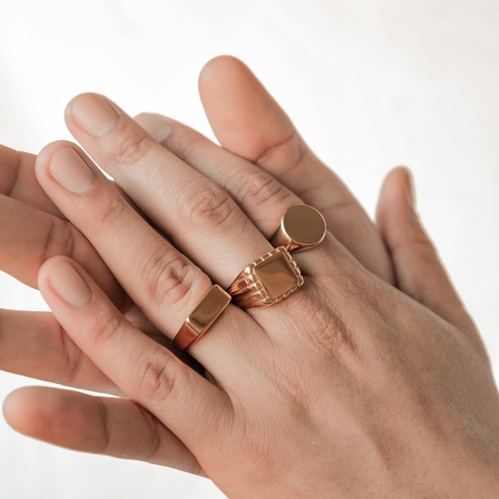 Bague Svelte Arc Acier Inoxydable