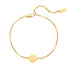 Brazalete Cara Sonriente en Oro