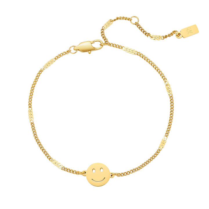 Bracelet Visage Souriant en Or