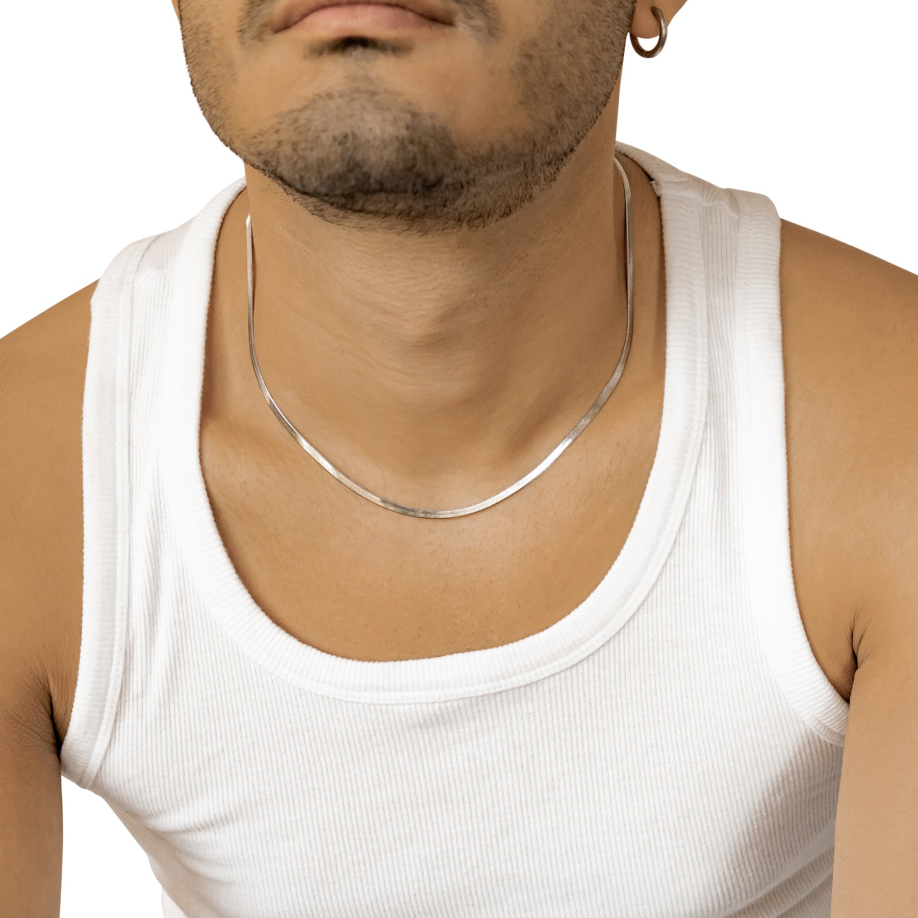 Schlangenketten Schmuckset für Herren – wasserfest