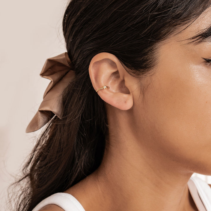 Star Ear Cuff Sterling Silver