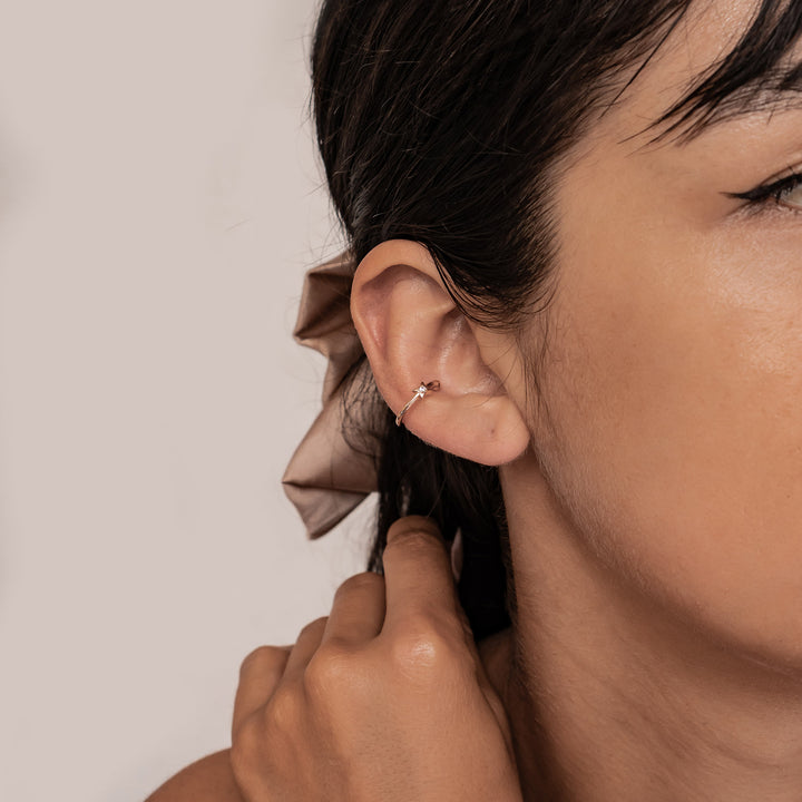 Star Ear Cuff Sterling Silver