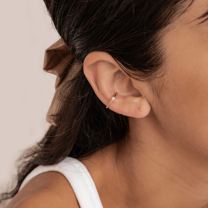 Star Ear Cuff Sterling Silver