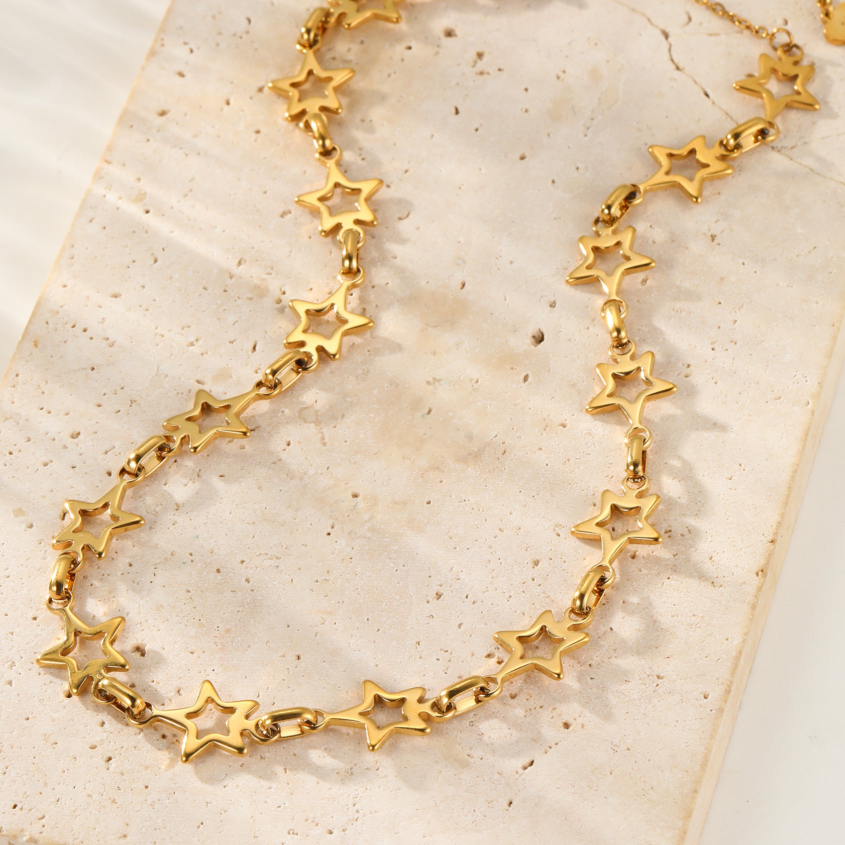 Star Link Statement Necklace Waterproof