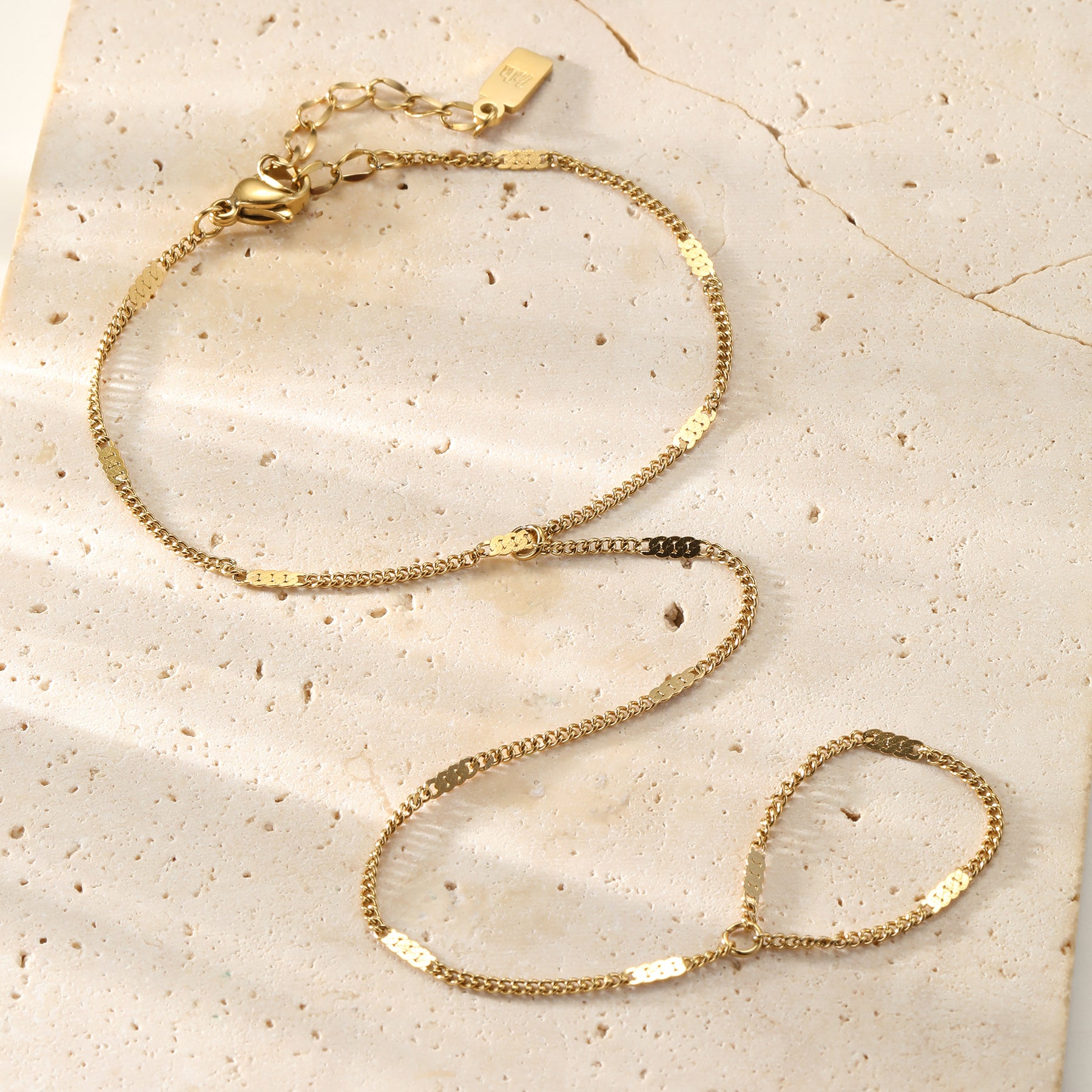 Starburst Hand Chain Bracelet