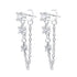 Stardust Chain Stud Earrings Sterling Silver