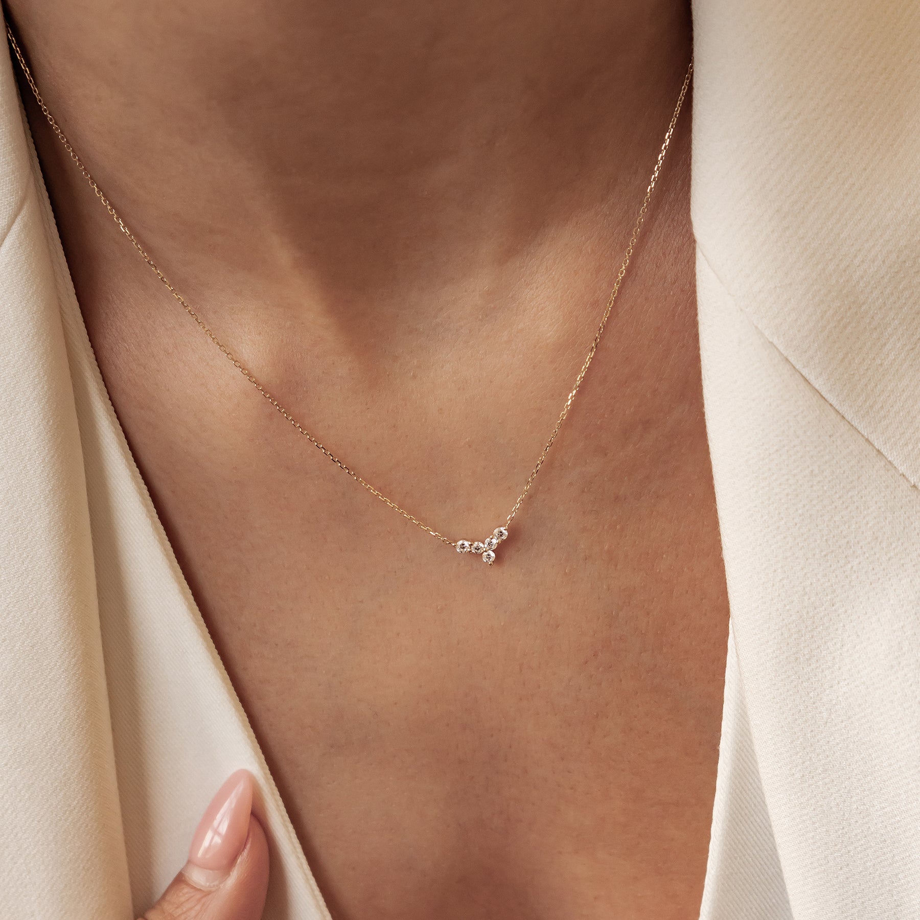 Strength Necklace 14K Gold