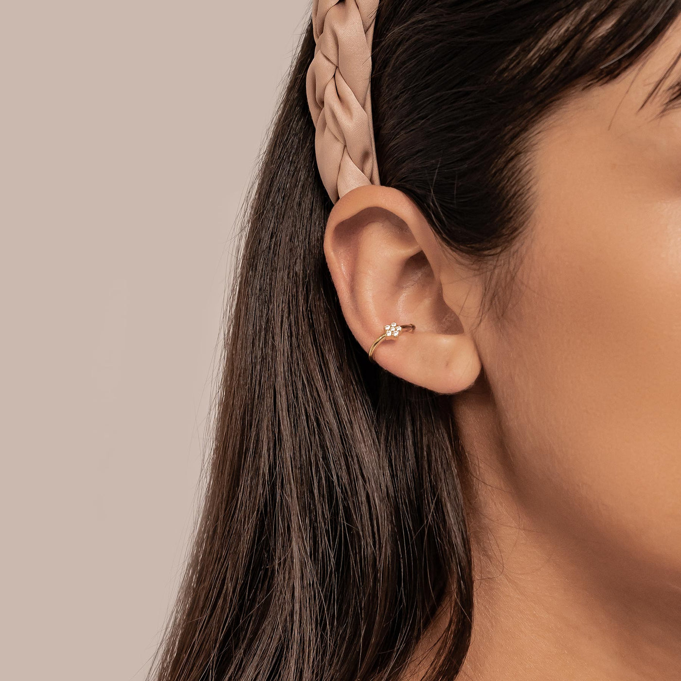 Sonnenstrahlen Ear Cuff – 925er Sterlingsilber