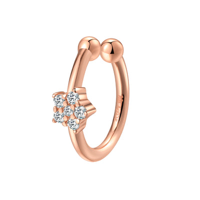 Sonnenstrahlen Ear Cuff – 925er Sterlingsilber