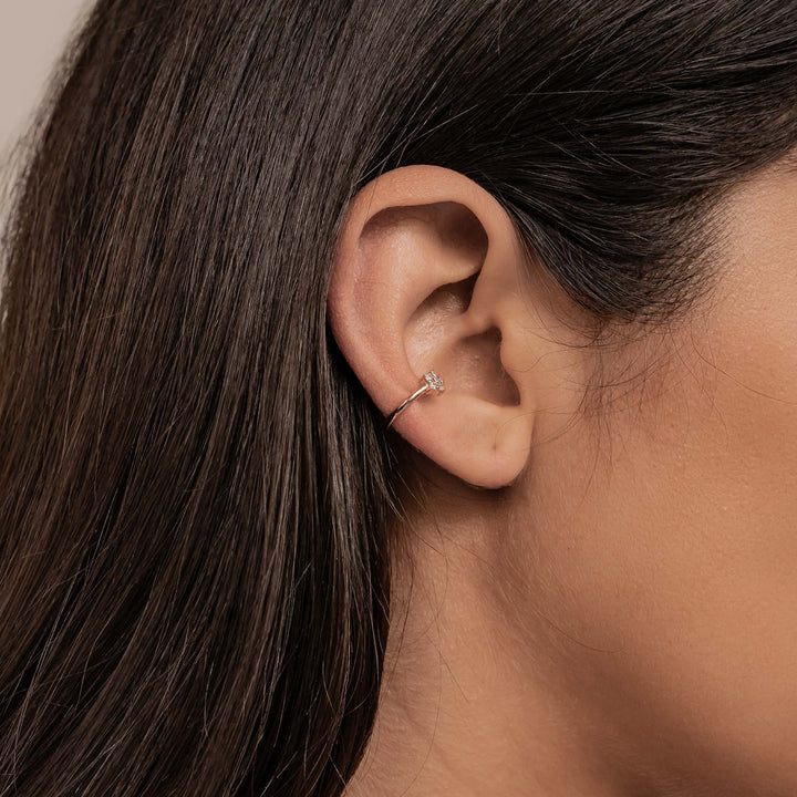 Ear Cuff Rayon de Soleil Argent Sterling