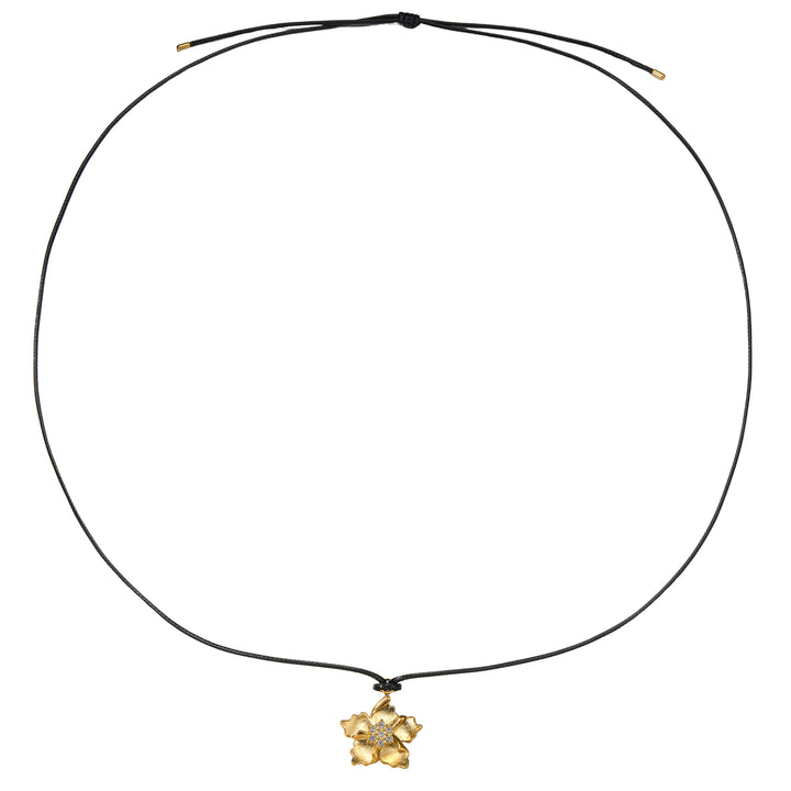 Collier Cordon Charm Tournesol – Waterproof