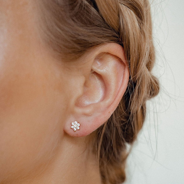 Ensemble Boucles d'Oreilles Triad Argent Sterling
