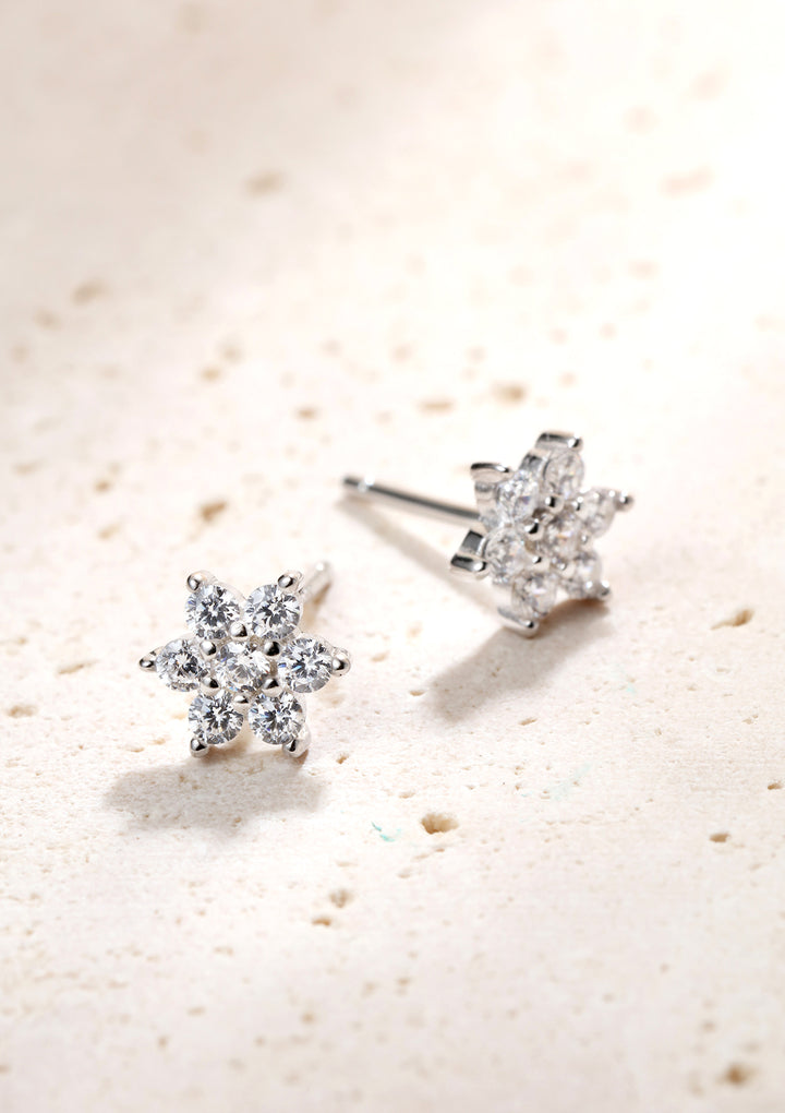 Clous d'Oreilles Rayons de soleil Argent Sterling