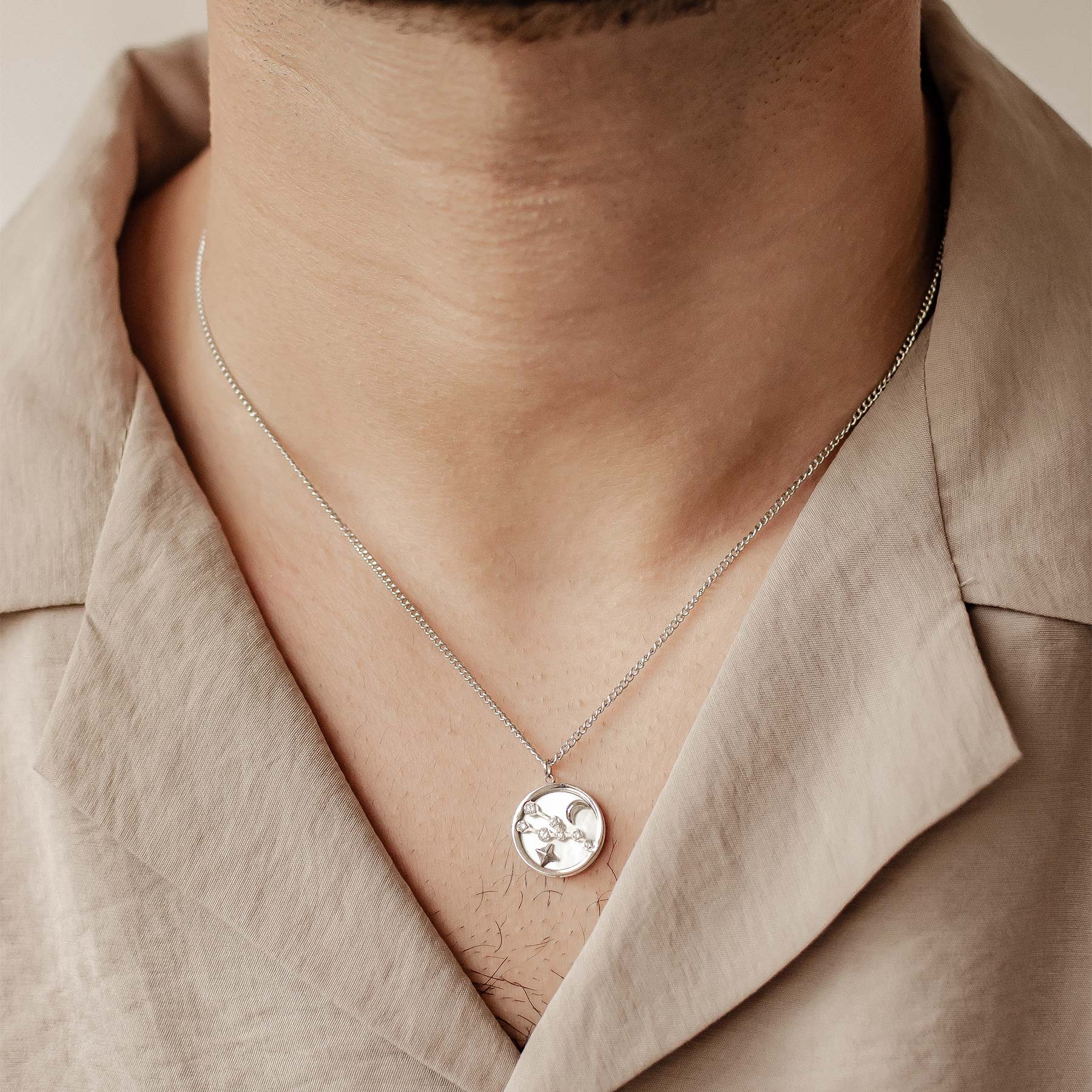 Collar Constelación Estrellas Tauro