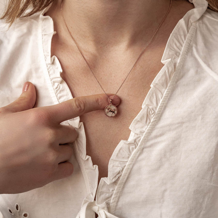 Taurus Zodiac Pendant Necklace