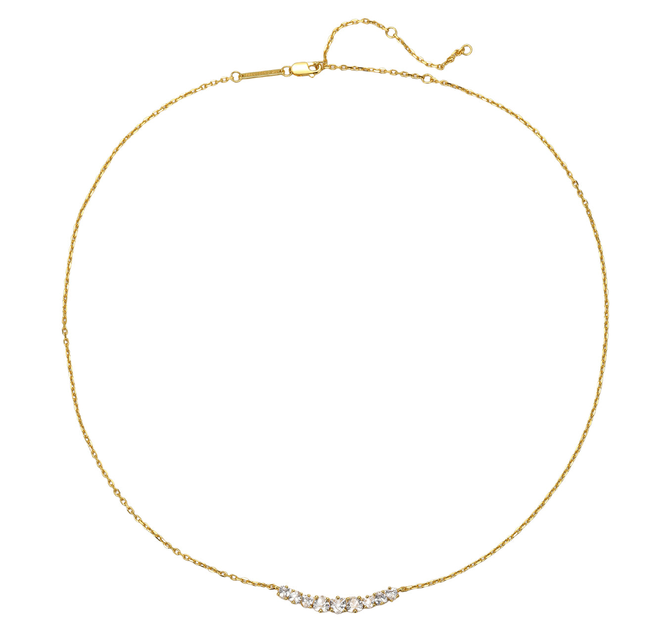 Tennis Glow Halskette aus Sterlingsilber