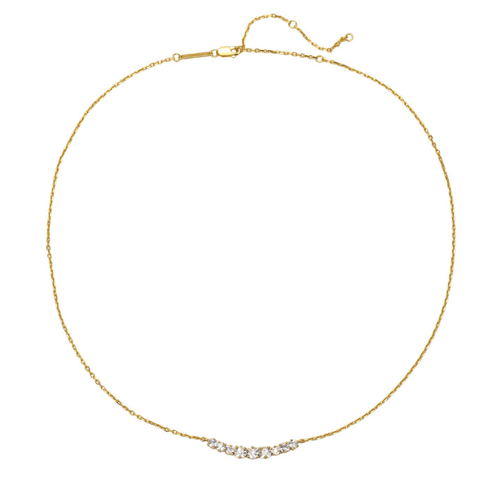 Tennis Glow Halskette aus Sterlingsilber