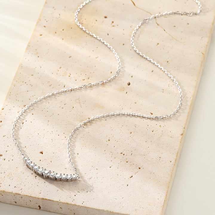 Tennis Glow Halskette aus Sterlingsilber