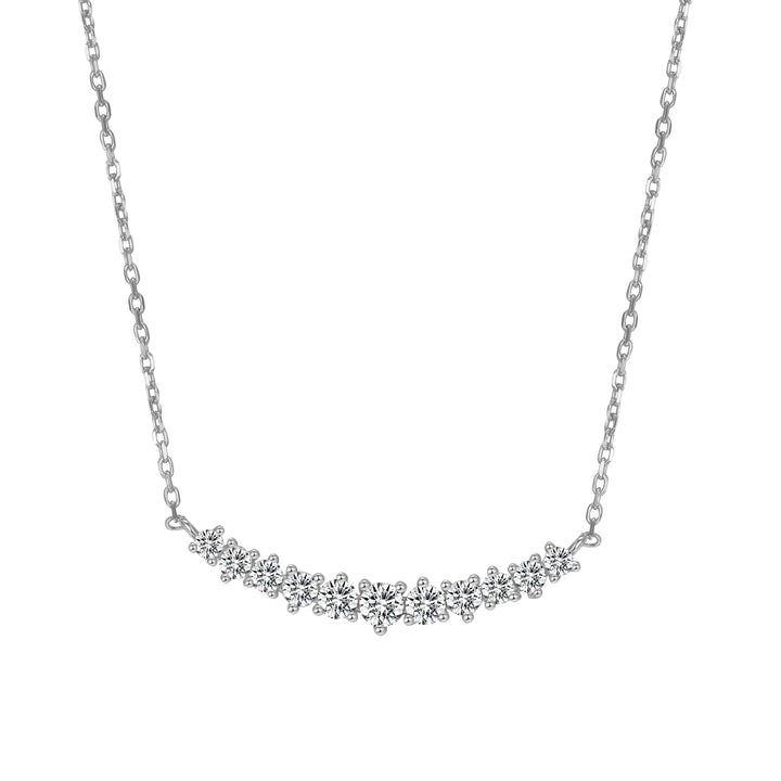 Tennis Glow Halskette aus Sterlingsilber