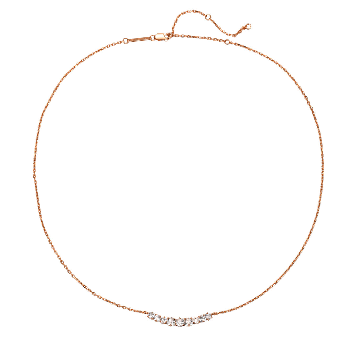 Tennis Glow Halskette aus Sterlingsilber