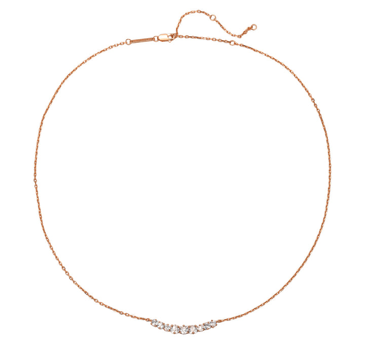 Tennis Glow Halskette aus Sterlingsilber