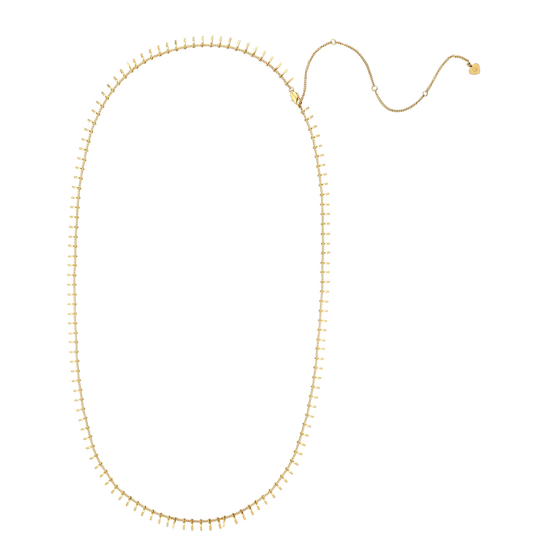 Cadena de Cintura Bar Drop Texturizada – Waterproof