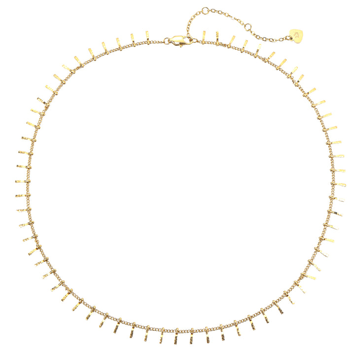 Collier Bar Drop Texturé Waterproof