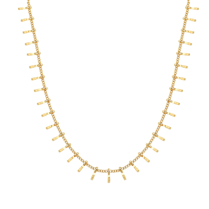 Collier Bar Drop Texturé Waterproof