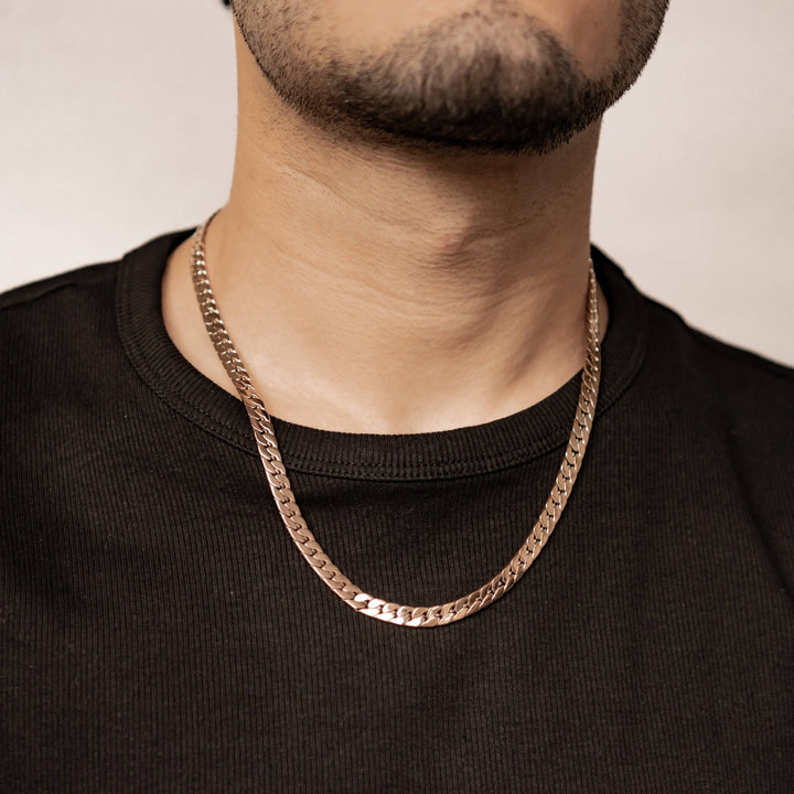 Thick Cuban Chain Necklace Waterproof