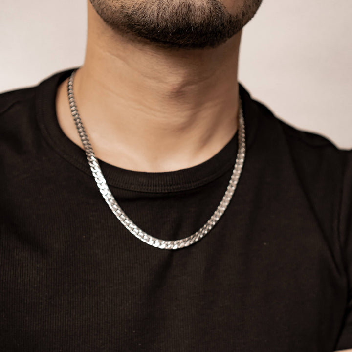 Thick Cuban Chain Necklace Waterproof