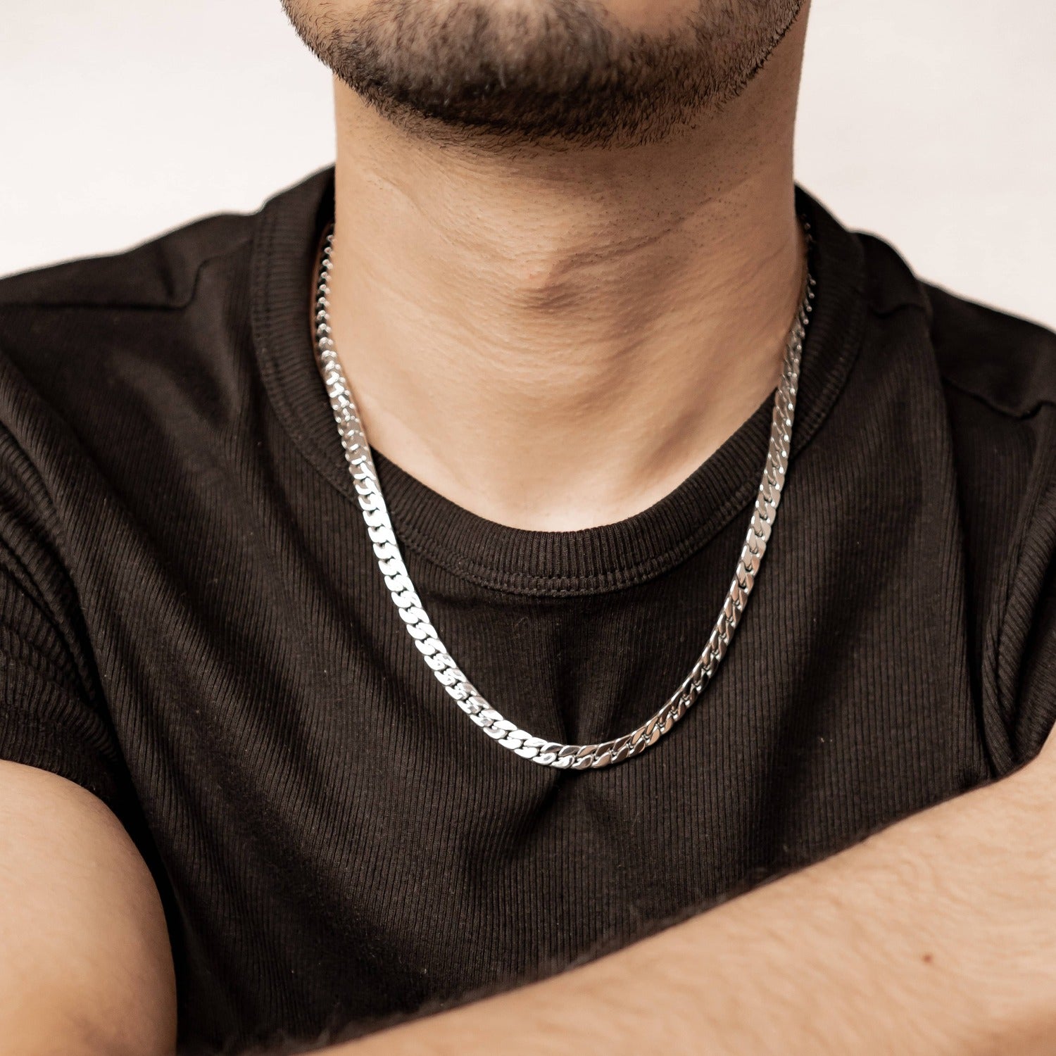 Collier Chaîne Cubaine Waterproof