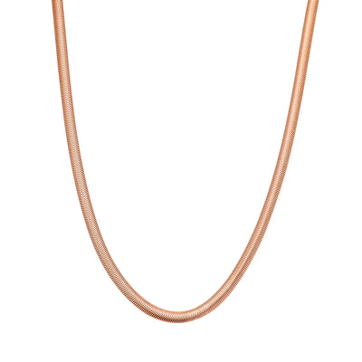 Thick Snake Chain Necklace Waterproof 55-60cm
