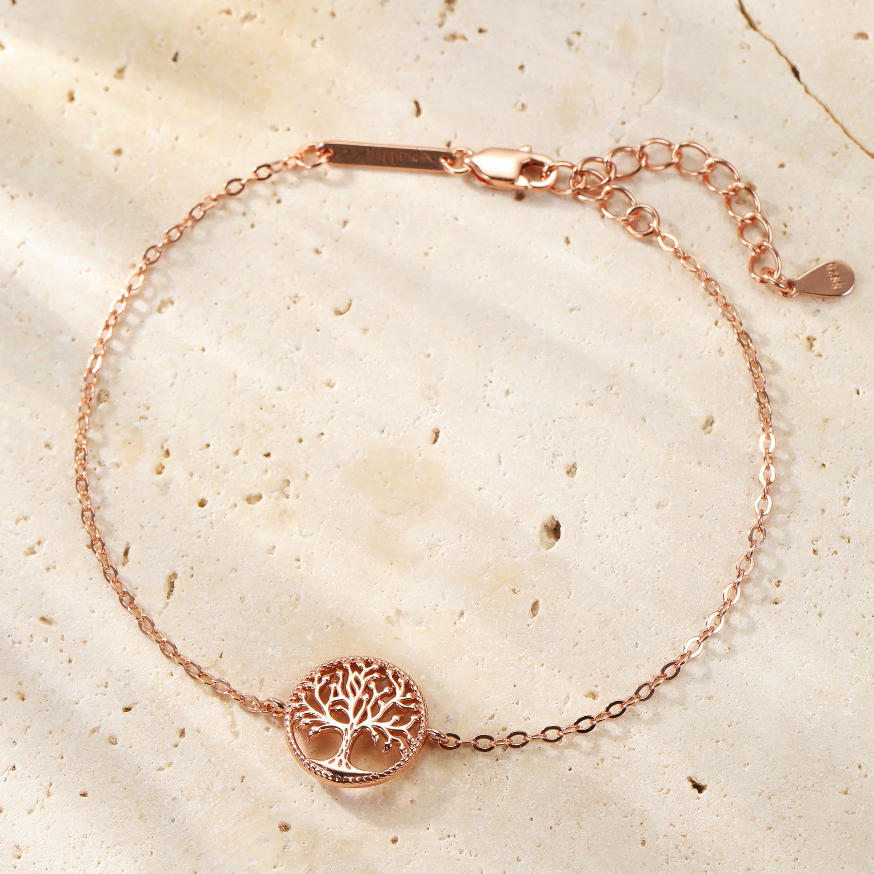 Lebensbaum Armband aus Sterlingsilber