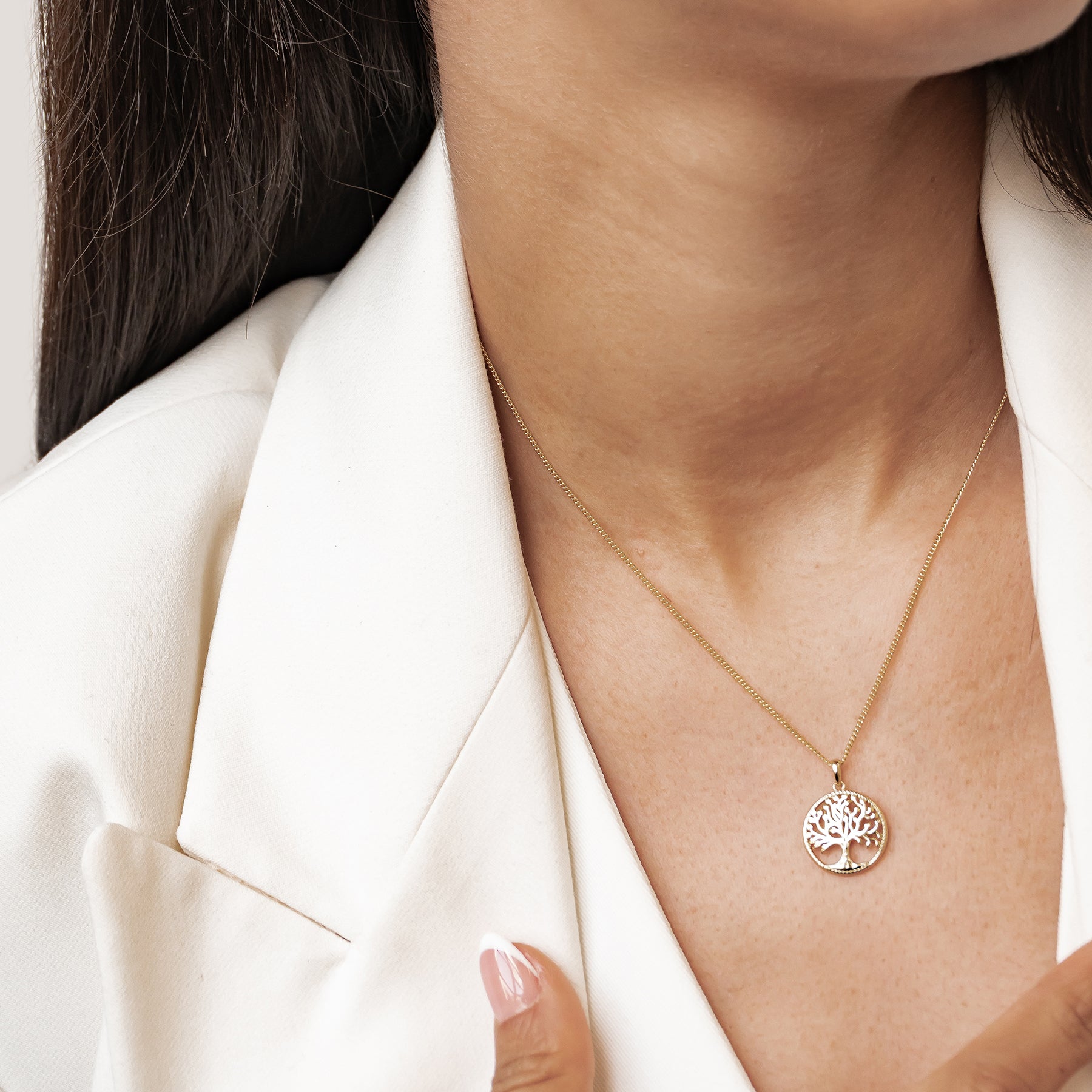 Tree of Life Jewelry Set Sterling Silver