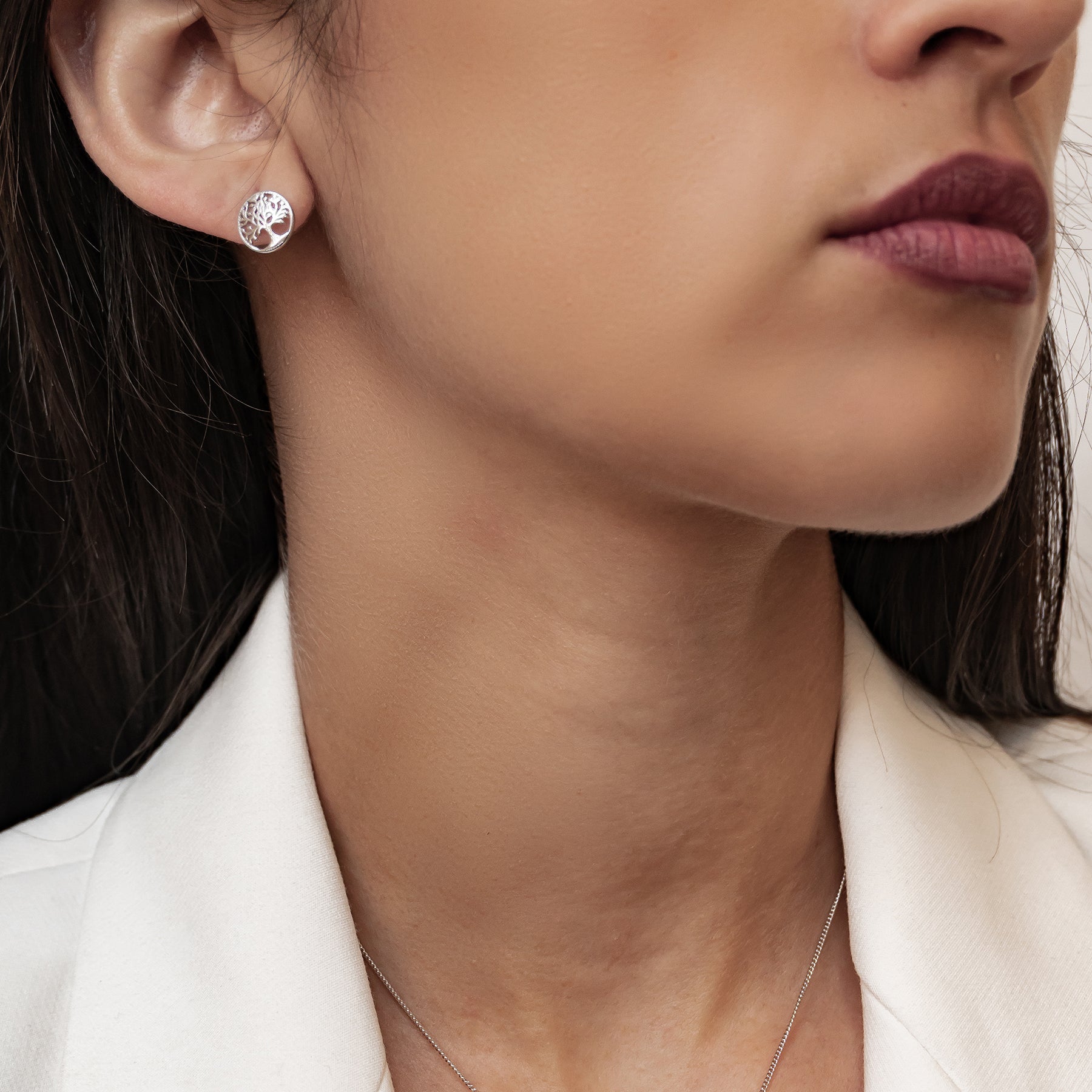 Tree of Life Jewelry Set Sterling Silver