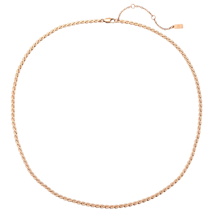 Gedrehte Gliederkette als Statement – wasserfest