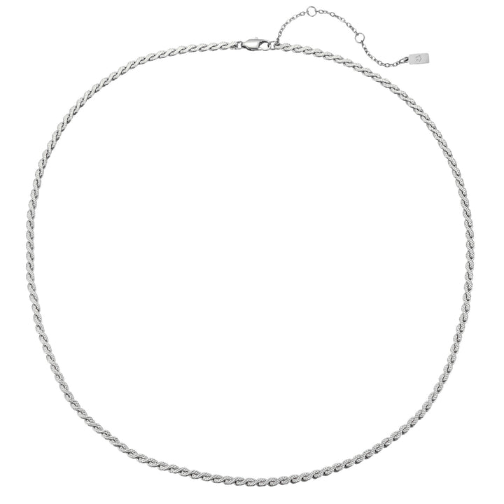 Gedrehte Gliederkette als Statement – wasserfest