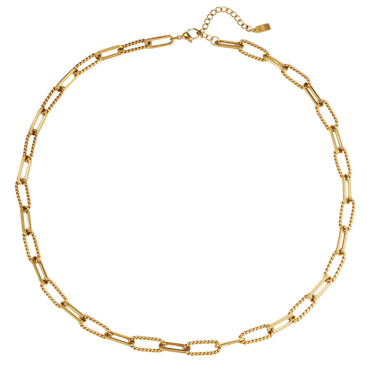 Gedrehte Paperclip-Kette – Wasserdicht