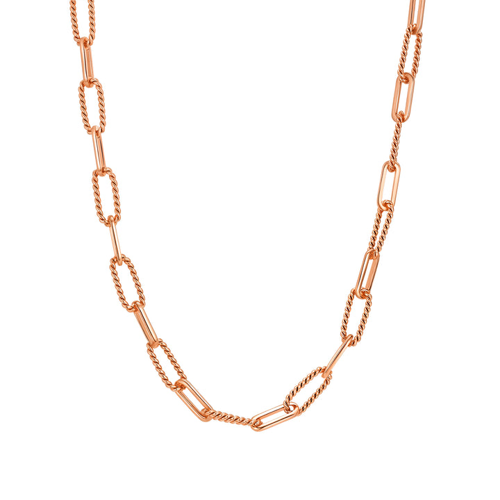 Gedrehte Paperclip-Kette – Wasserdicht
