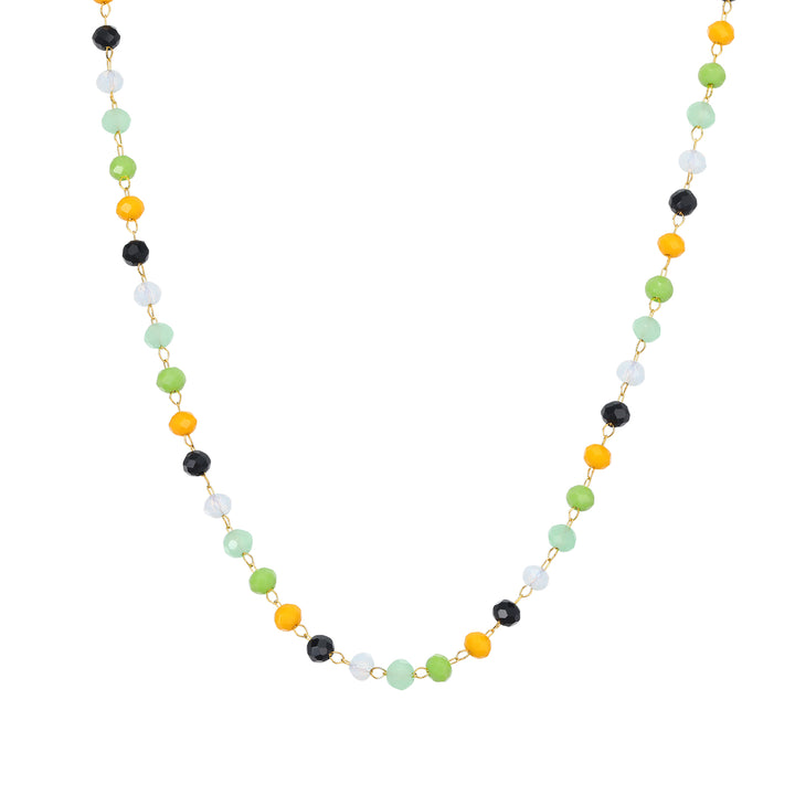 Collar Cuentas Multicolor Vibrante Waterproof