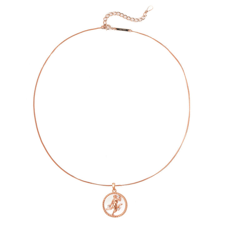 Virgo Zodiac Pendant Necklace