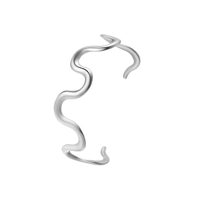 Brazalete Abierto Flujo Ondulado