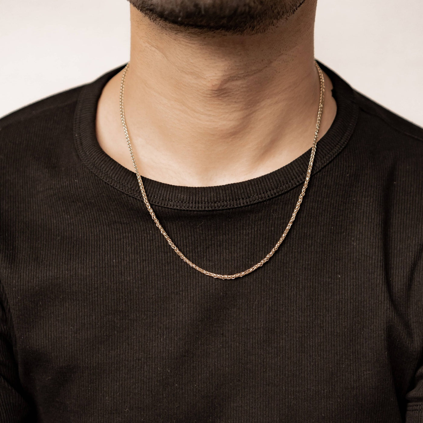 Wheat Chain Necklace Waterproof