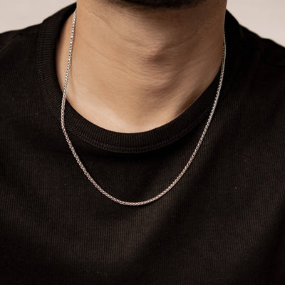 Wheat Chain Necklace Waterproof