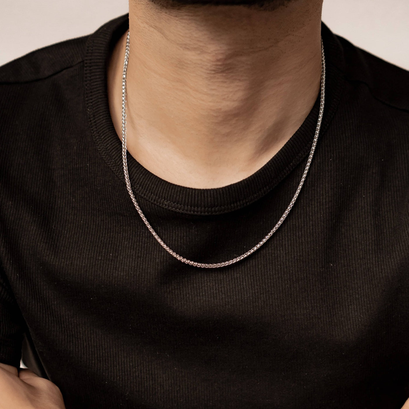 Wheat Chain Necklace Waterproof